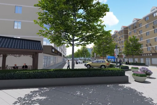 閘園路景觀(guān)設(shè)計(jì)動(dòng)畫(huà)視頻