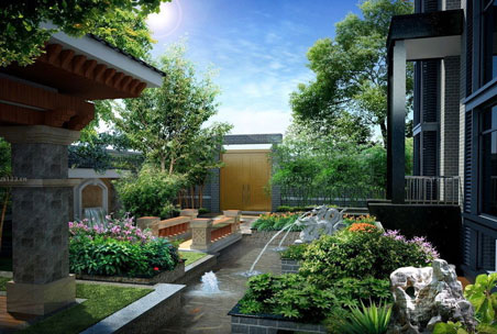 水景設(shè)計(jì)實(shí)景圖1