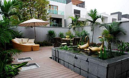 庭院布局實(shí)景圖2